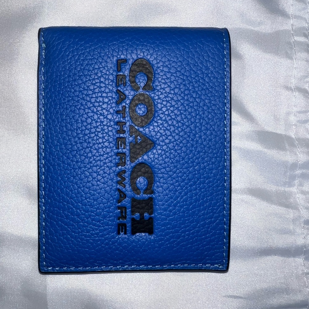 Coach Black Denim Crossbody Charter + Wallet - Picture 13 of 16